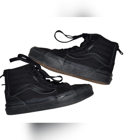 Vans Black High-Top Sneakers - Picture 1 of 8